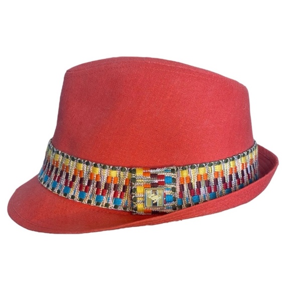 Coral Fedora by Peter Grimm - Picture 2 of 13